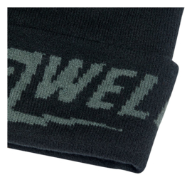 Biltwell Beanie - Black Lightning Script