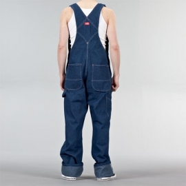 Dickies - Blue Bib Overall - (Ski King videoclips inside!)