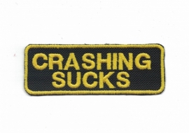 YELLOW PATCH - CRASHING SUCKS