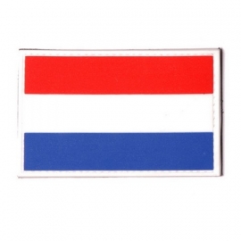 Patch - Dutch Flag - 3D Vlag Holland - VELCRO / PVC - NEW