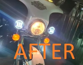 4,5 inch LED - HALO Passing Lights - Fog Lights - (2 pieces)