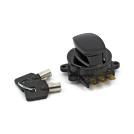 Harley-Davidson Hinge type ignition switch - BLACK