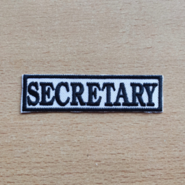 BLACK & WHITE PATCH - Flash / Stick - SECRETARY