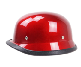 German Helmet, Glossy CANDY RED