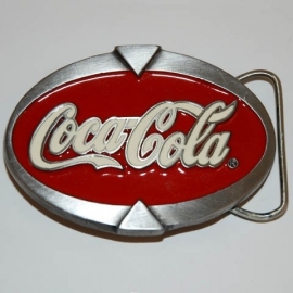 Belt Buckle - Coca-Cola - Oval