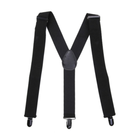 Bretels - Suspenders - Zwart of legergroen