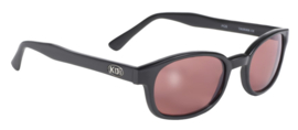 Sunglasses - X-KD's - Larger KD's - Matte Black/Rose Lens