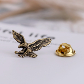 Pin - Biker Eagle Gold - Small