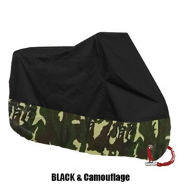 Rain Cover Big Bike 4XL - Black/Camo