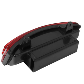 Red Tri-Bar LED Rear Tail Fender Tip Light HDI - Europe