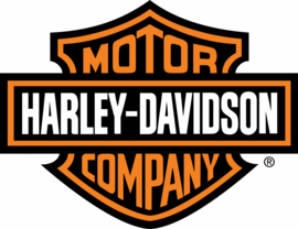 Large Metal Plate - Harley-Davidson - The Art of Motorcycles - Milwauke WI 1917