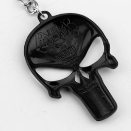 Metal Keychain - PUNISHER - Black / Bronze