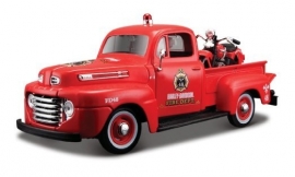 Harley-Davidson - HD FORD F1 PICKUP 1948  - Knuckehead 1936