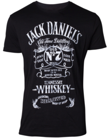 T-shirt - Jack Daniels Old No.7 Original - Old Advertising - XXL