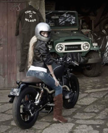BMW Motorrad - classic custom bikes & some girls