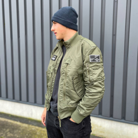 F-35 Flight Jacket - Olive Green