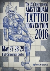 x 2016/05, 27-29 may - 12th Amsterdam Tattoo Convention