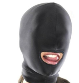 BLACK RIDING BLINDFOLD HOOD