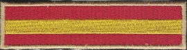 PATCH - Spanish flag - bandera Española - Spain - España - Golden Border