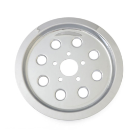 CHROME PULLEY COVER - 8 Holes - 65T
