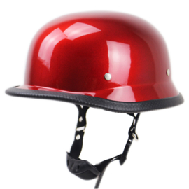 German Helmet, Glossy CANDY RED