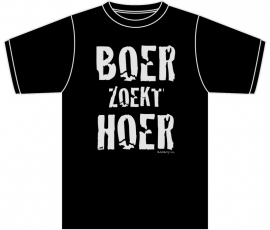 BadBoy T-shirt - Boer zoekt Hoer