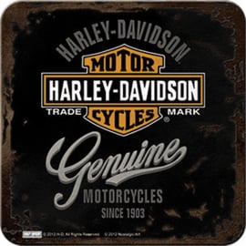 Harley-Davidson Coaster  - Genuine - Bar & Shield 1903 - LS-10014666