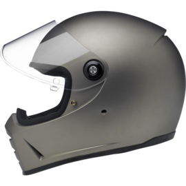 Biltwell - Lane Splitter Helmet - Flat Titanium (DOT)