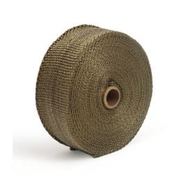 EXHAUST INSULATING WRAP. 2" WIDE COPPER