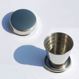 Stainless steel folding cup S