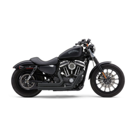 COBRA, SPEEDSTER 909 EXHAUST. BLACK - SPORTSTER XL 07-13