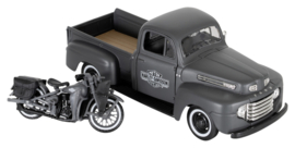 Harley-Davidson - FORD 1948 HD PICKUP &  1942 Flathead  - GREY