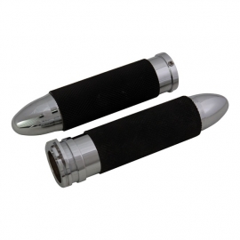 BADBOY BULLET GRIP SET, CHROME