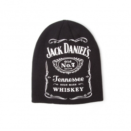 Jack Daniels - Beanie / Muts met groot JD logo