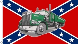 Flag - The Green Truck / Rebel Flag