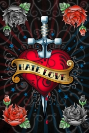Poster - Hate & Love