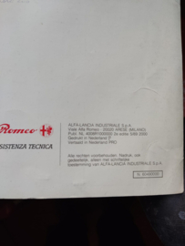 Instructieboek Alfa Romeo 164 - NEDERLANDS - DUTCH