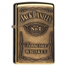 Zippo - Jack Daniel's® - Brass Logo 3D