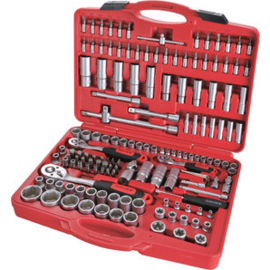 Professional Socket Set , EURO/JAP, CrV steel, 150 parts