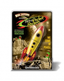 RETRO POCKET ROCKET - Man Eaters from Outer Space (Yellow)