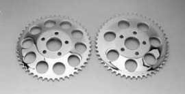 REAR SPROCKET, CHROME. 48T  Harley-Davidson FXR & More