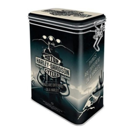 Harley-Davidson - Tin Aroma Box - Things are different on a Harley