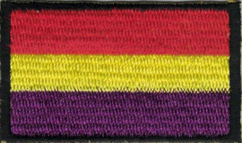 021 - Patch - Small - Spanish REPUBLIC Flag Spain - La Republica España