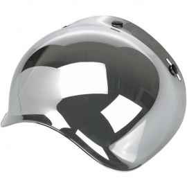 Biltwell Jet - Bubble Visor - Chrome Mirror / Anti-Fog