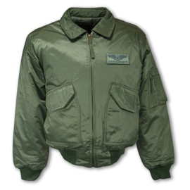 CWU Bomber Jacket - Heavy Duty - Army Green or Black