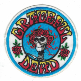 PATCH - GRATEFUL DEAD - Skeleton with roses