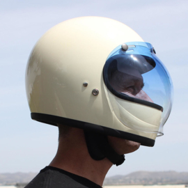 Biltwell Jet - Bubble Visor - Blue Gradient - Bubble Shield