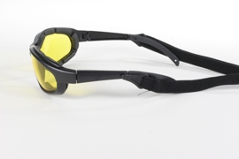 Sunglasses - Kickstart - Freedom - Yellow/Black by KD's