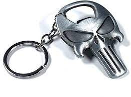 Metal Keychain - Bottle Opener - PUNISHER