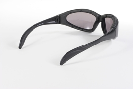 Sunglasses - Kickstart - padded sunglasses - Chopper - POLARIZED - Smoke/Black by KD's